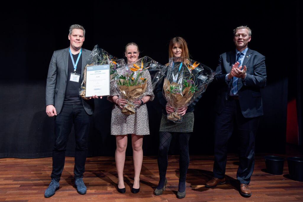 Fueli won the Entrepreneur of the year 2021 award